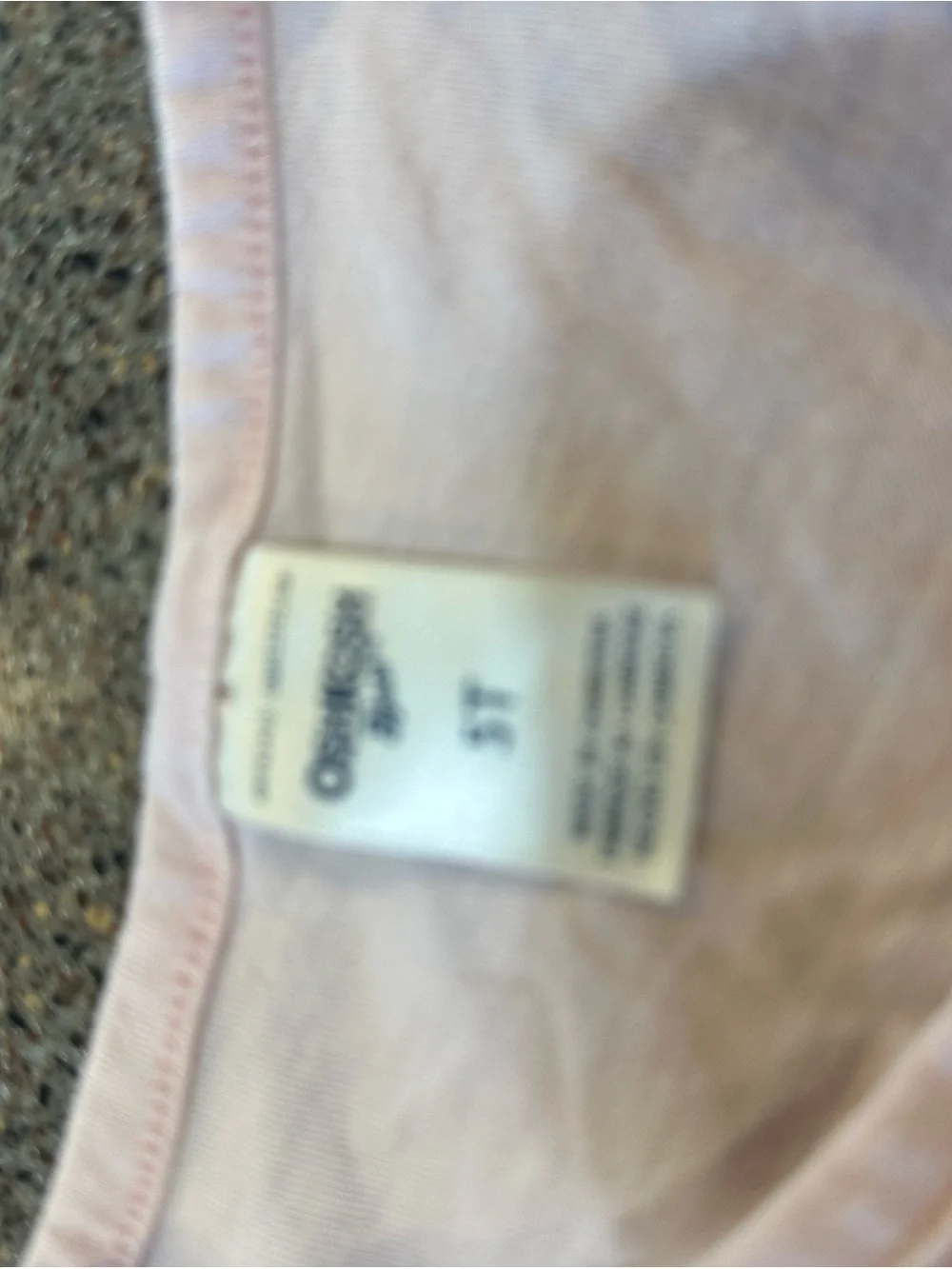 Gymboree Light Pink Long-Sleeve Eyelet Yoke Top